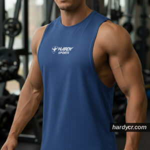 Corte dorsal medio / azul índigo