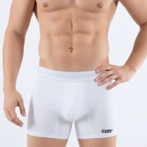 Boxer medio blanco