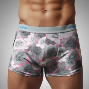 Boxer medio gris rosette